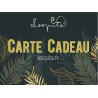 La carte cadeau