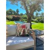 Housse de coussin "Feuillage Vert foncé "