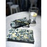 Etui à lunettes made in France - "Feuilles d'été"