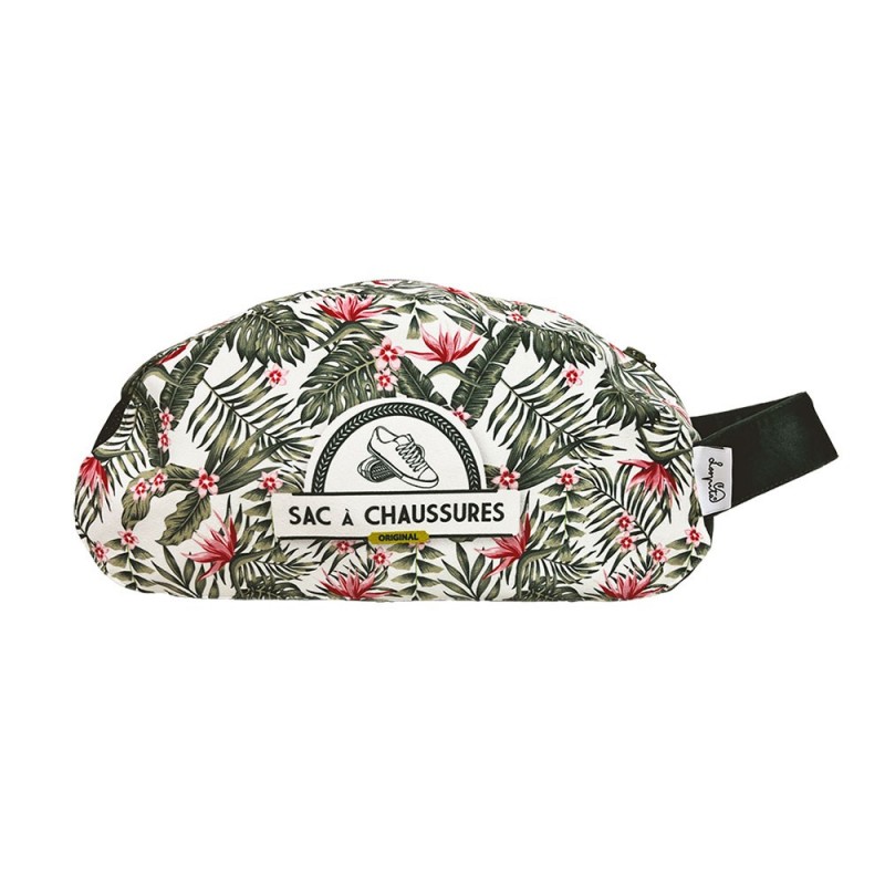 Sac à chaussures Jungle Rose