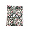 Lined waterproof swimwear bag - "Pink Jungle"