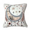Anger cushion, 40x40cm in velvet "The Moon"