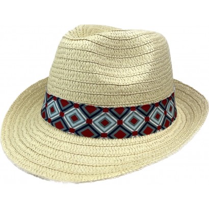 Chapeau CHICAGO 5915 personnalisable FULL COLOR – Bandeau imprimé premium dès 50 ex.