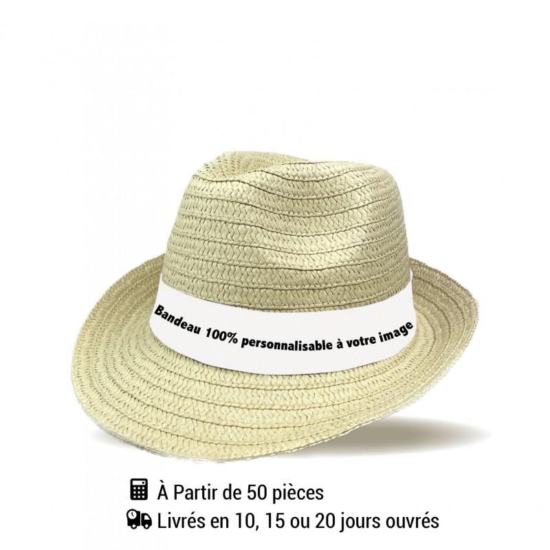 CHICAGO, chapeau personnalisable dès 50 ex.