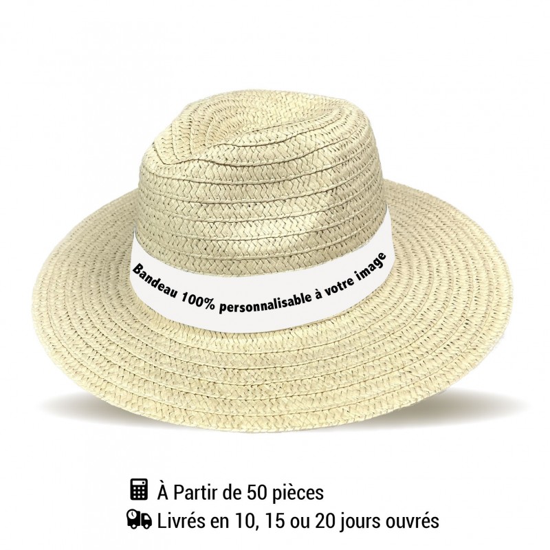 BOGOTA, chapeau personnalisable dès 50 ex.