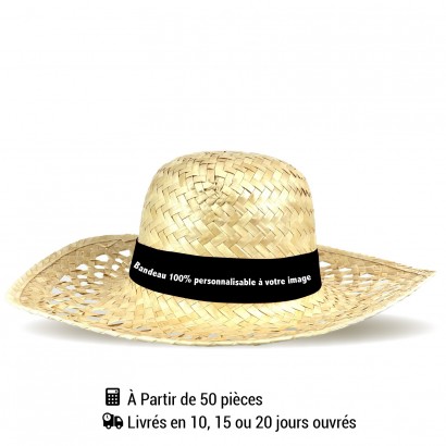 Chapeau personnalisable 8549 YUCA VERSAILLES
