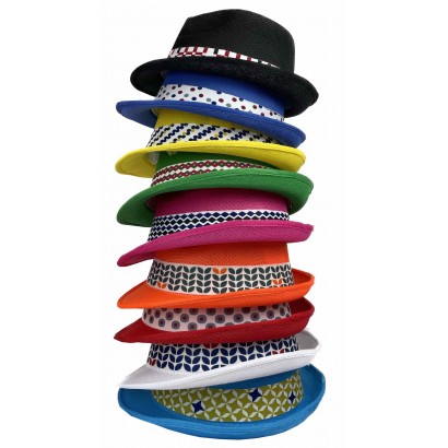 chapeau VEGAS 3575 personnalisable FULL COLOR – Bandeau imprimé premium dès 50 ex.