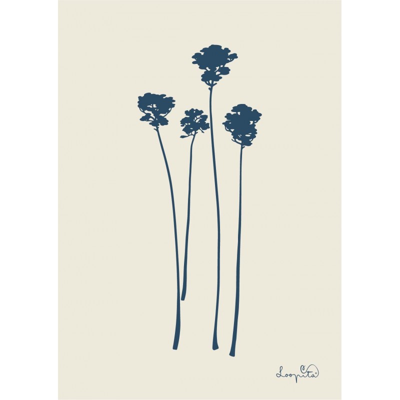 Affiche Pins - Triptyque Affiche Pins - Triptyque