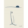 Affiche Beach - triptych