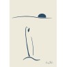 Carte postale Beach - triptych