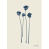 Carte postale Pins - Triptyque